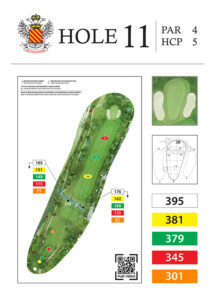 dettagli buca 11 golf club Garlenda