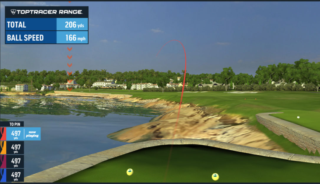 screen toptracer app golf