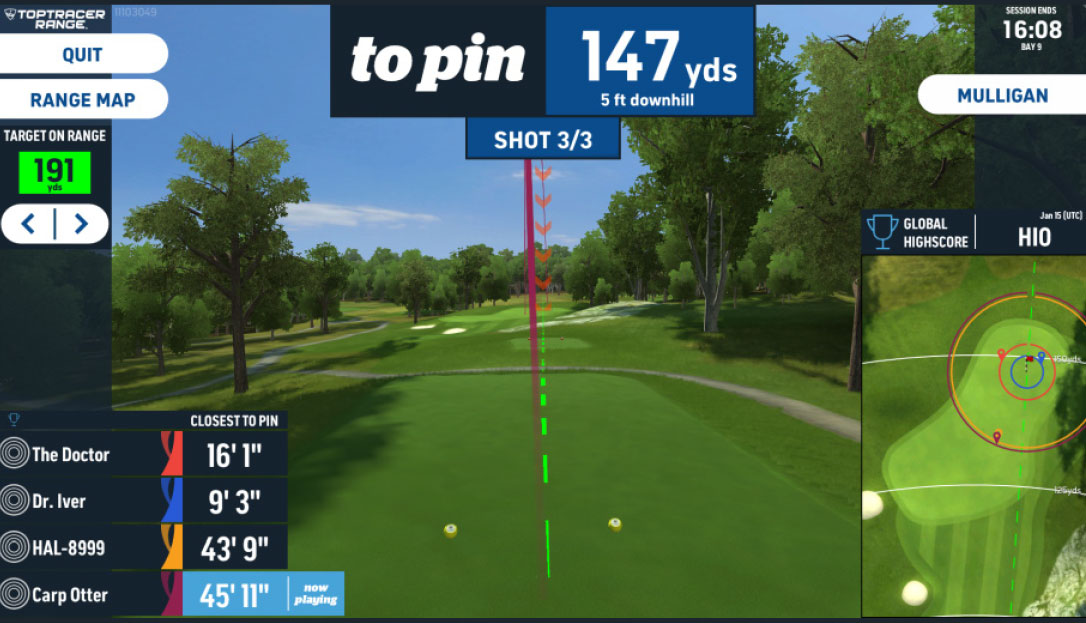 screen toptracer app golf